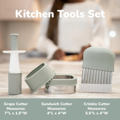 Kitchen Tools Set – 3 Piece Baby-Led Weaning Prep Kit